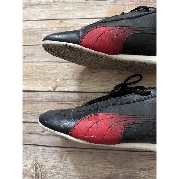 PUMA Ferrari R-Cat Mens Athletic Driving Shoes Size 13 Black Rosso Corsa main image 7